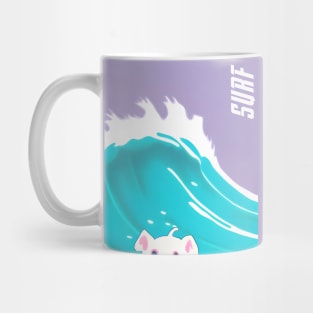 Pink Pig Surf Mug